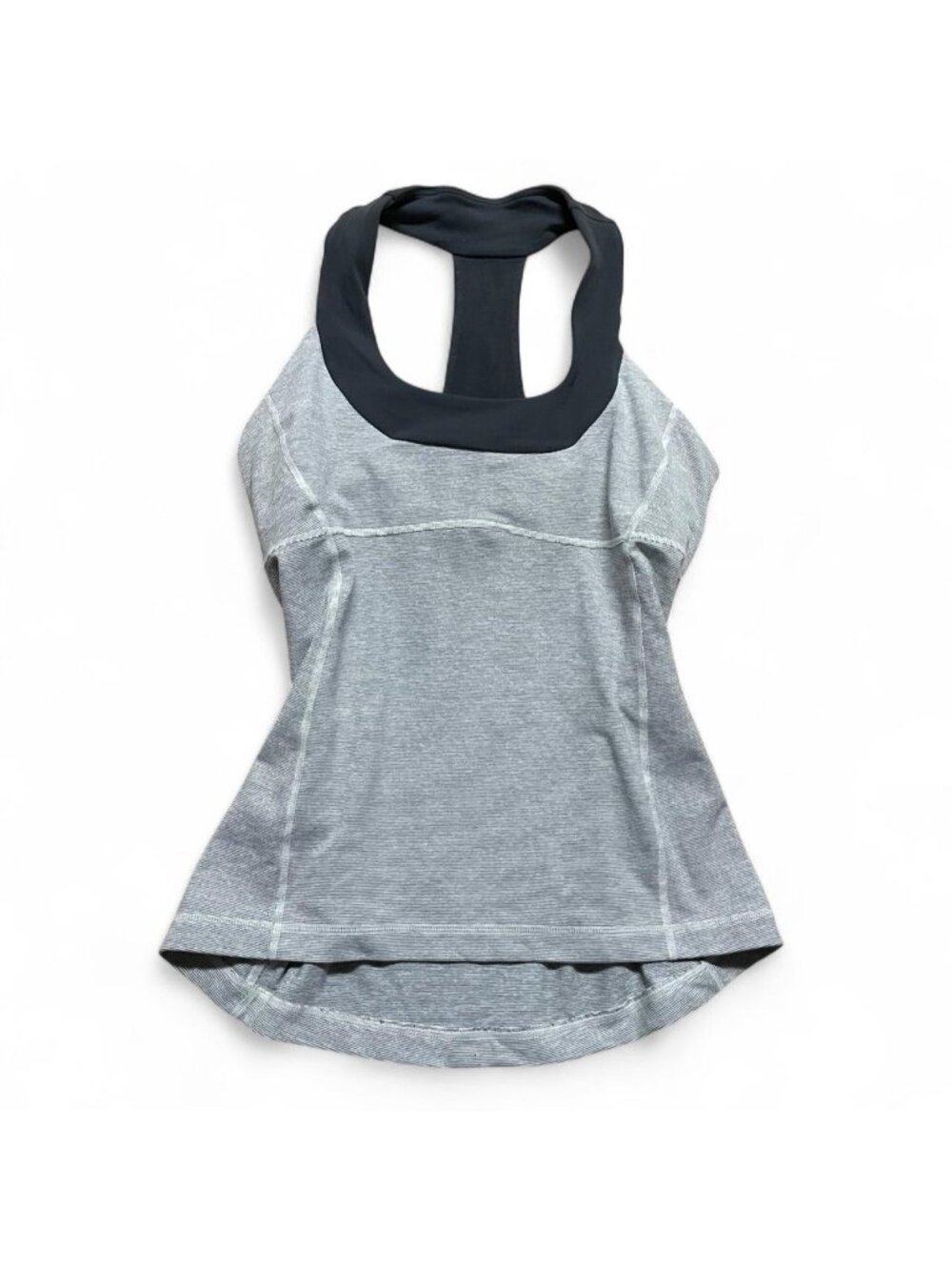 2000s striped Lululemon tank topSize 8, excellent...